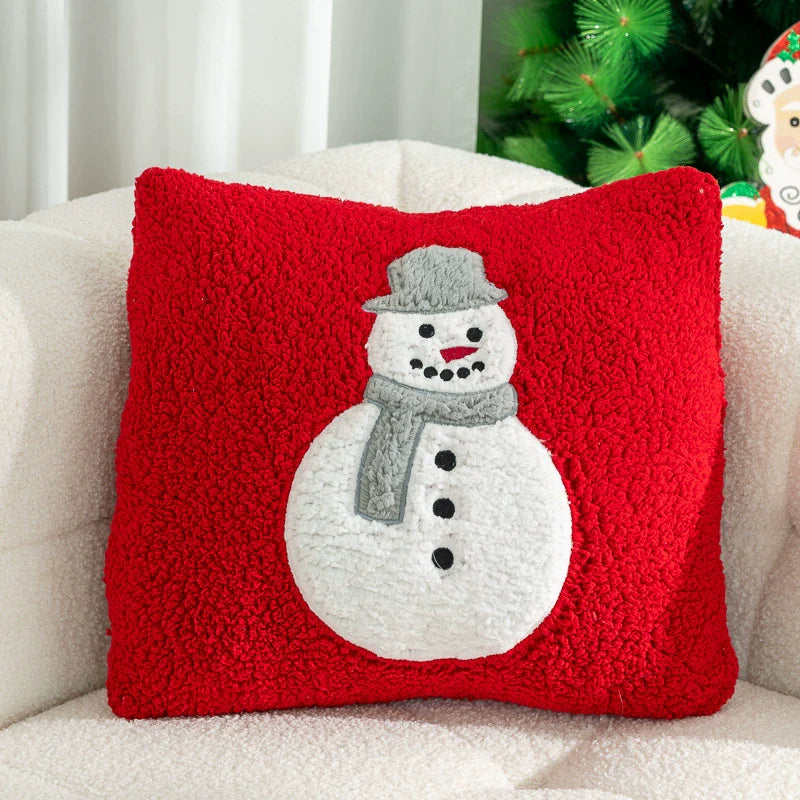 Cozy Christmas Santa Decorative Pillow