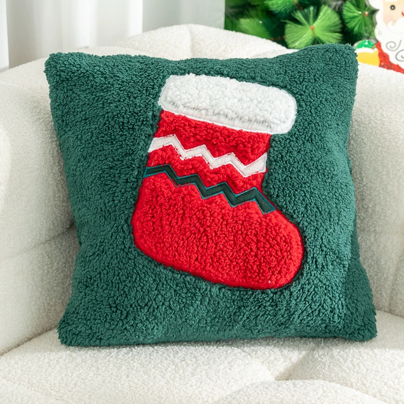 Cozy Christmas Santa Decorative Pillow