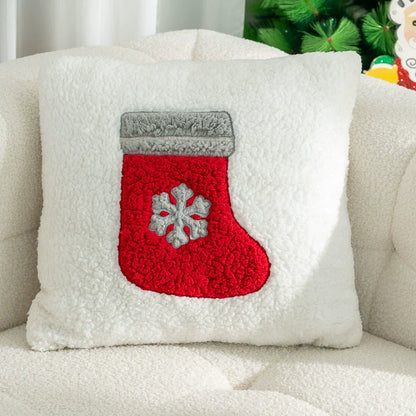 Cozy Christmas Santa Decorative Pillow