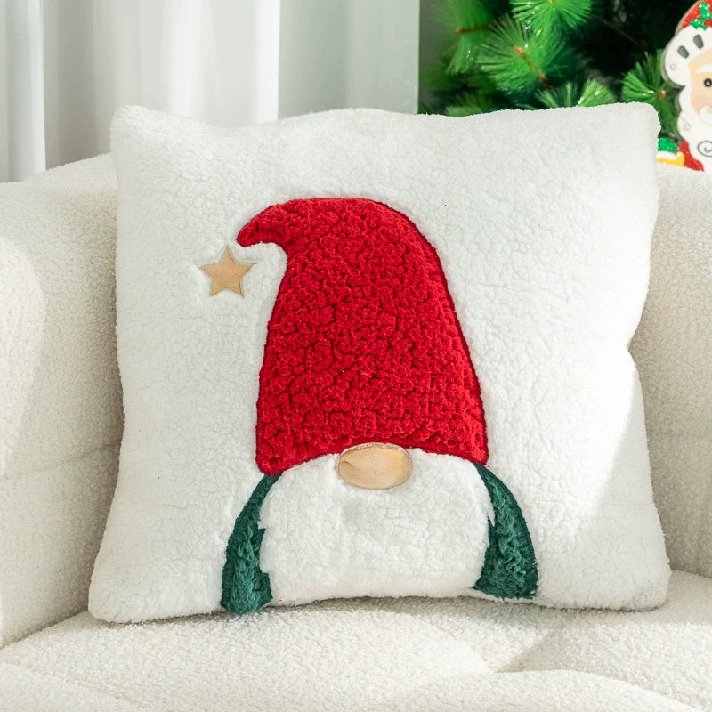 Cozy Christmas Santa Decorative Pillow