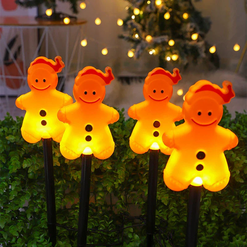 Vibrant Outdoor Christmas Yard Decor
