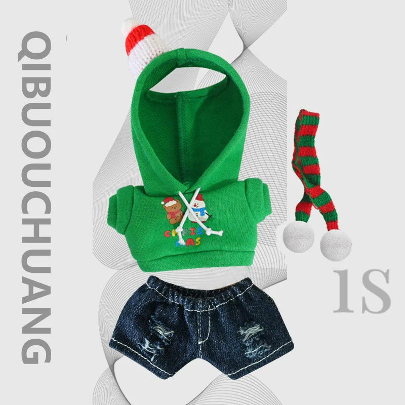 Labubu Doll Winter Festive Sweatshirt Clothing - Luxicro