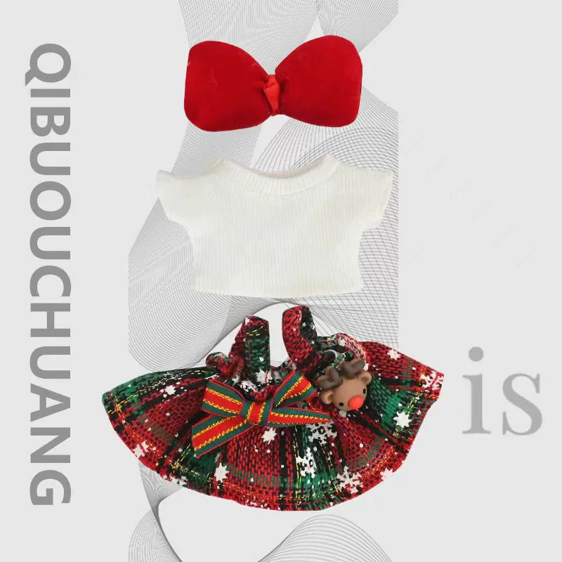 Labubu Doll Winter Festive Sweatshirt Clothing