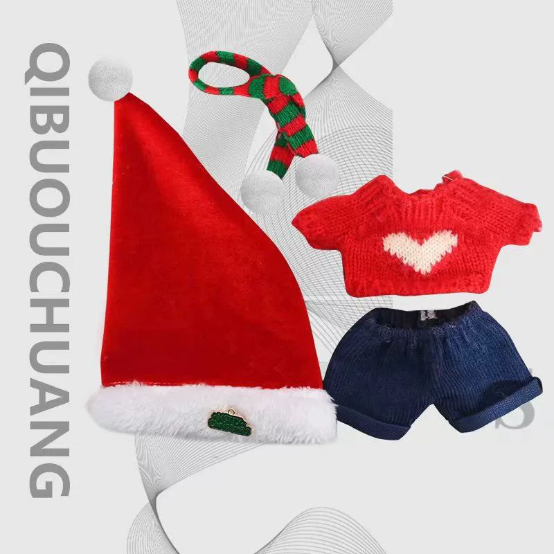 Labubu Doll Winter Festive Sweatshirt Clothing