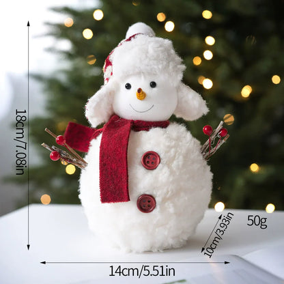 Cute Winter Snowman Ornament Decor