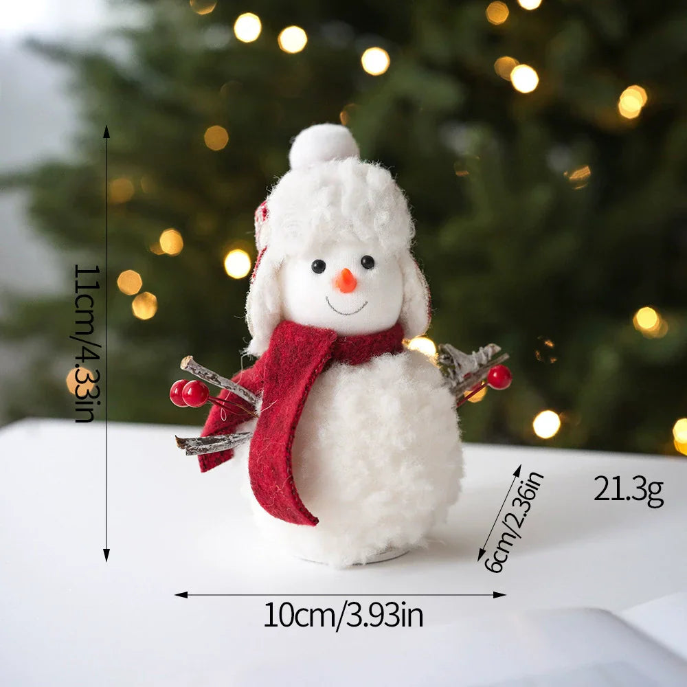 Cute Holiday Snowman Table Decor - Luxicro