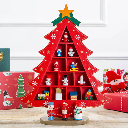 Mini Cute Christmas Tree Ornament Figurine