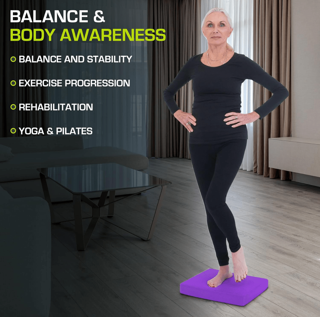 Non Slip Yoga Mat for Home Workout Exercises - Luxicro