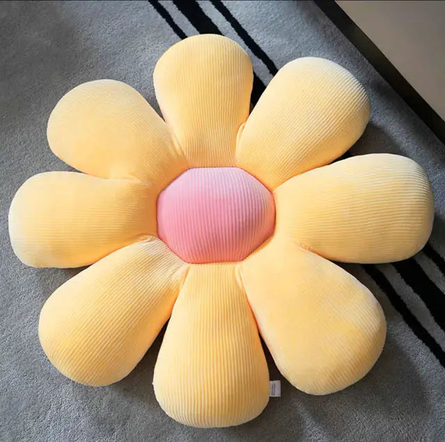 Comfortable Rose Print Chair Pad
