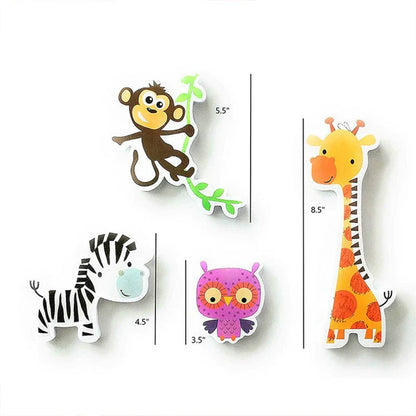 Fun Kids Rubber Animal Bath Playset