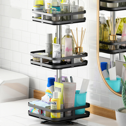 Flexible 360 Spin Storage Rack