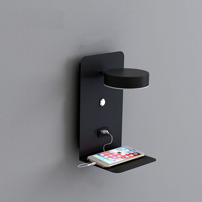 Contemporary Metal Square LED Light Wall Lamp