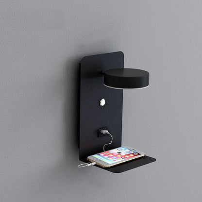 Contemporary Metal Square LED Light Wall Lamp