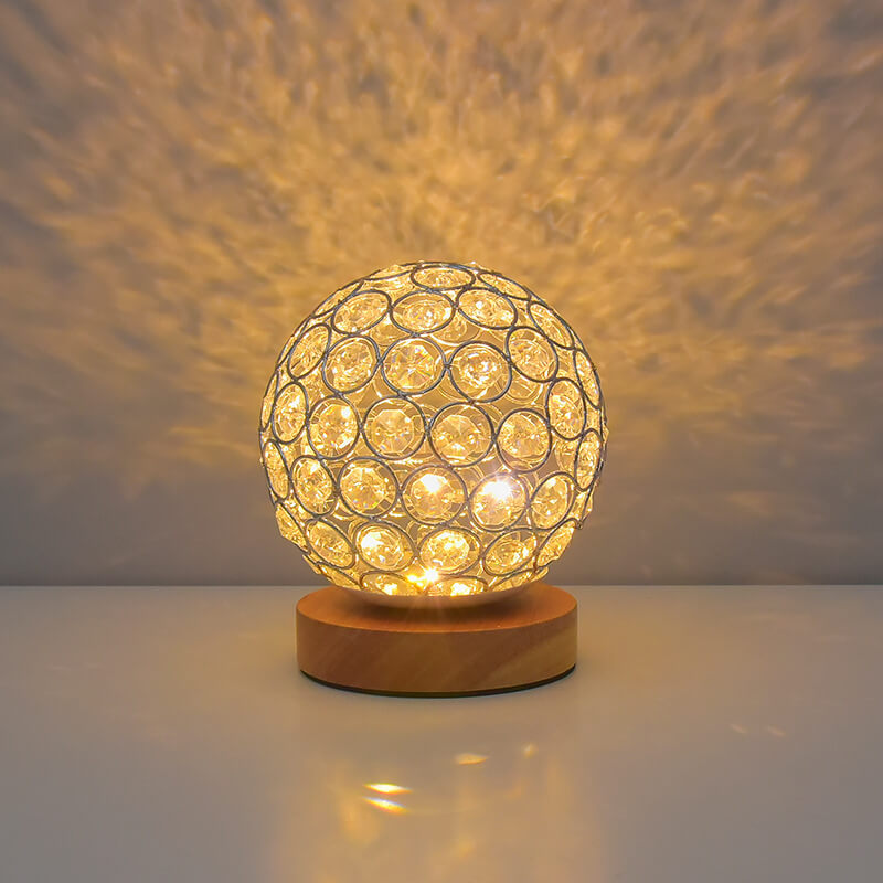 Compact USB Desk Lamp with Warm LED Light