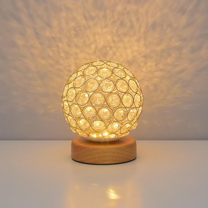 Compact USB Desk Lamp with Warm LED Light