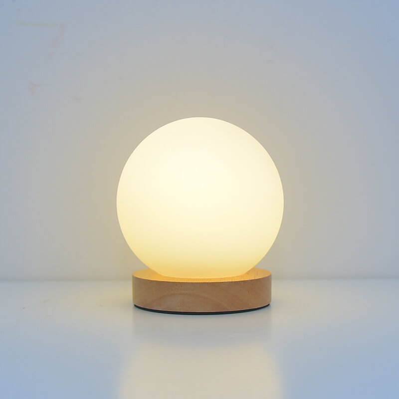 Portable LED Table Lamp with USB Rechargeable Soft Light