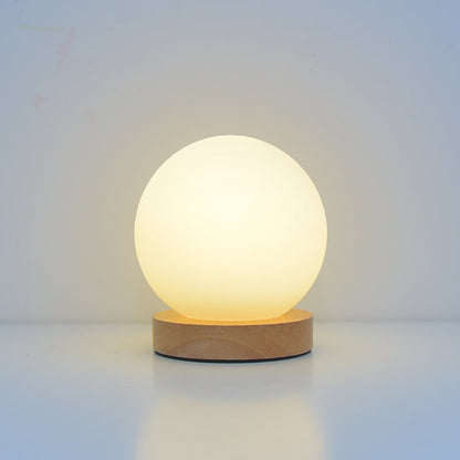 Compact USB Desk Lamp with Warm LED Light