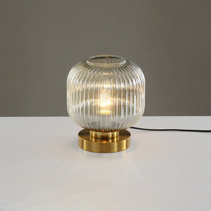 Stylish Glass Pendant 1-Light Table Lamp