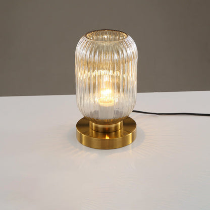 Stylish Glass Pendant 1-Light Table Lamp