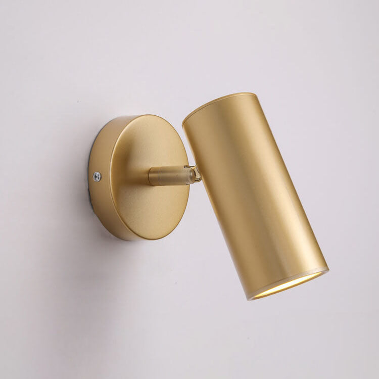 Simple Metal Wall Light – Contemporary 1-Light Reading Lamp