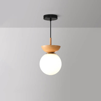 Asian Inspired LED Hanging Light with 3 Bright Modes