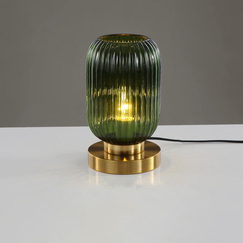 Stylish Glass Pendant 1-Light Table Lamp