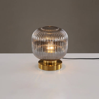 Stylish Glass Pendant 1-Light Table Lamp