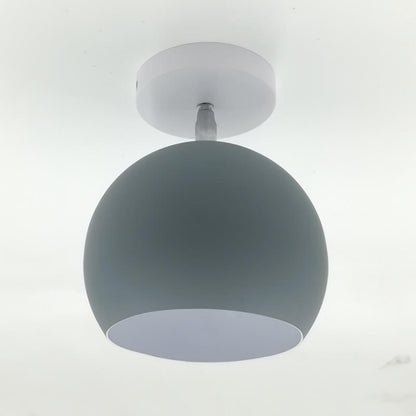 Soft Pink Flush Mount Ceiling Lamp for Home Decor