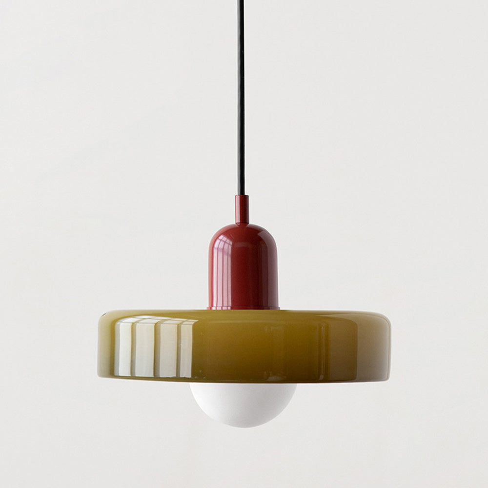 Stylish Hanging Glass Light for Kitchen Tables - Luxicro