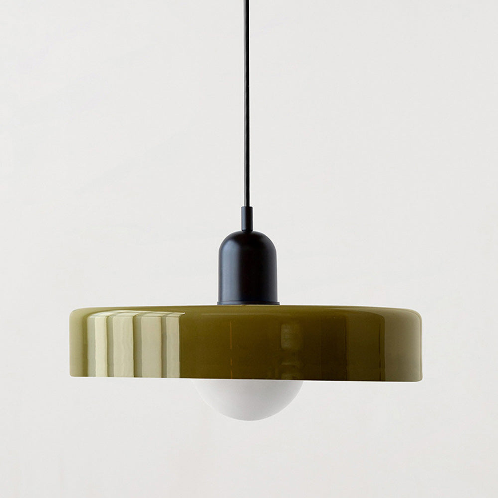 Stylish Hanging Glass Light for Kitchen Tables