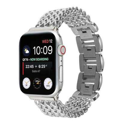 Oceanic Silver Metal Watch Strap - Luxicro