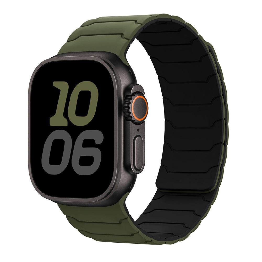Durable Sport Silicone Apple Watch Band Strap