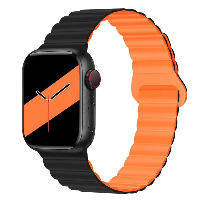 Flexible Apple Watch Band with Strong Magnet