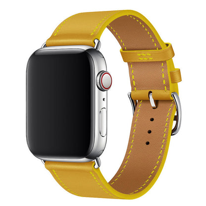 Authentic Leather Apple Watch Band