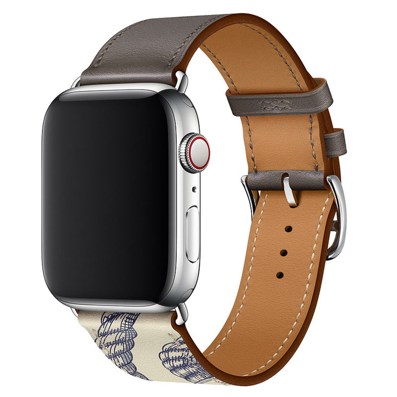 Authentic Leather Apple Watch Band