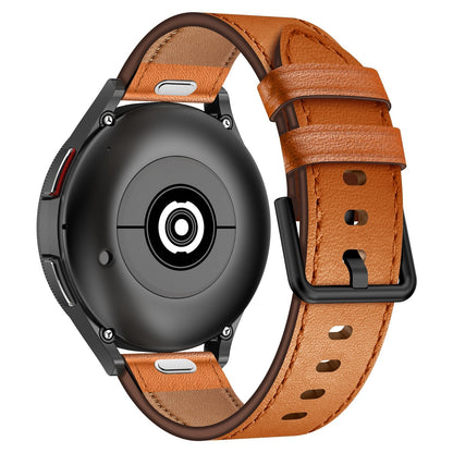 Authentic Leather Band For Samsung Galaxy Watch 4/5/6/7 - Luxicro