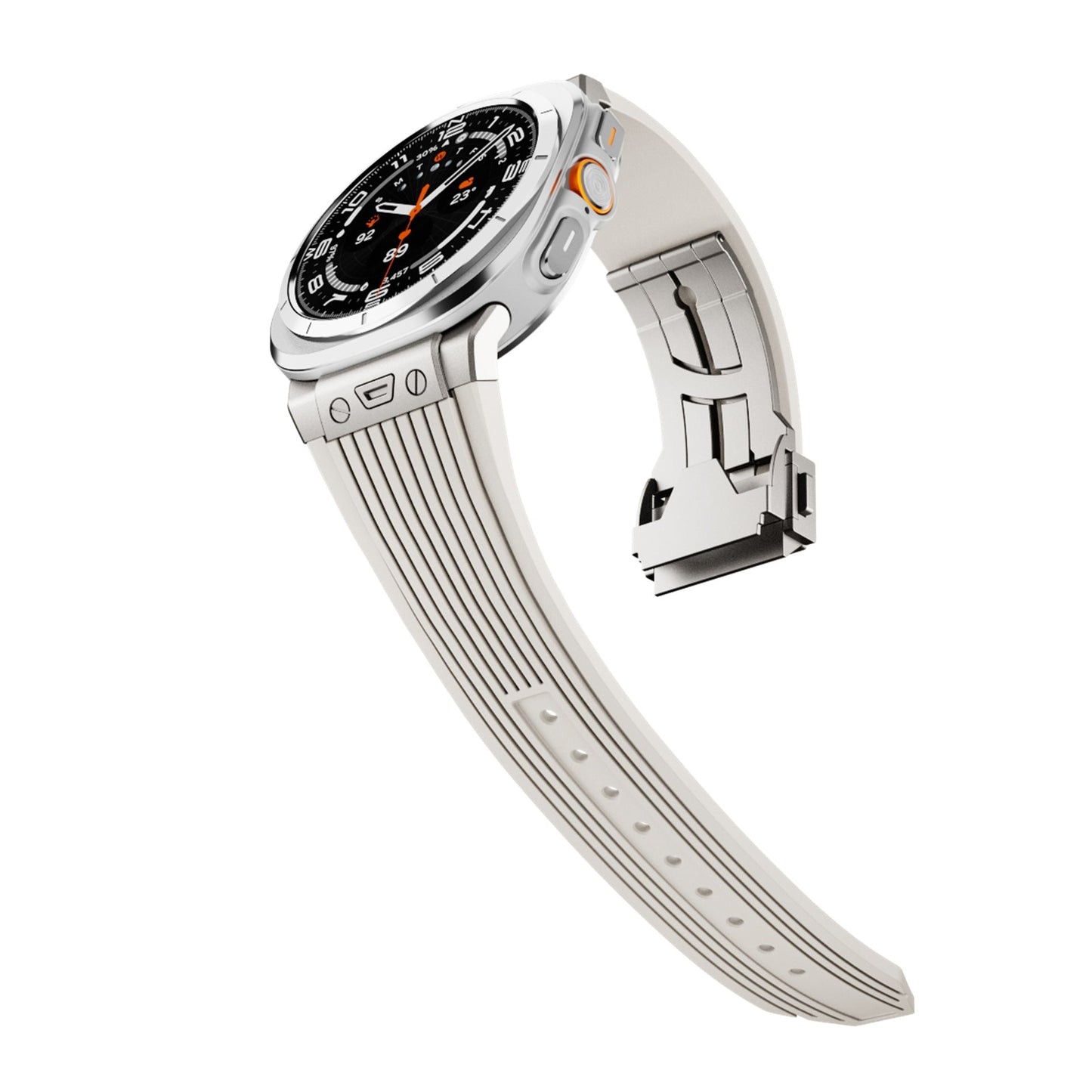 Slim Fit Silicone Strap For Samsung Watch Ultra