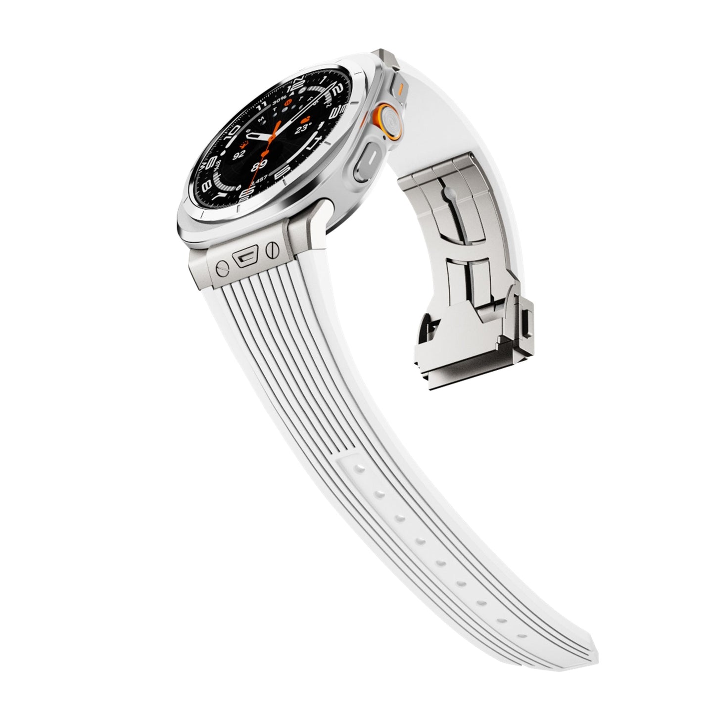 Slim Fit Silicone Strap For Samsung Watch Ultra