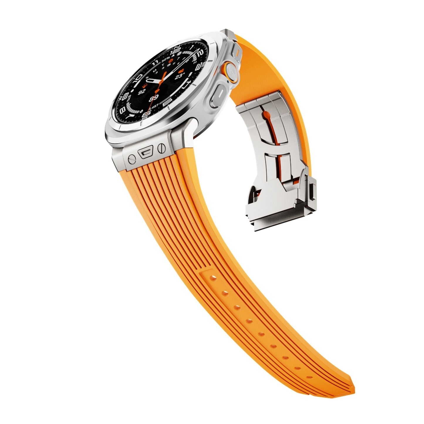 Slim Fit Silicone Strap For Samsung Watch Ultra
