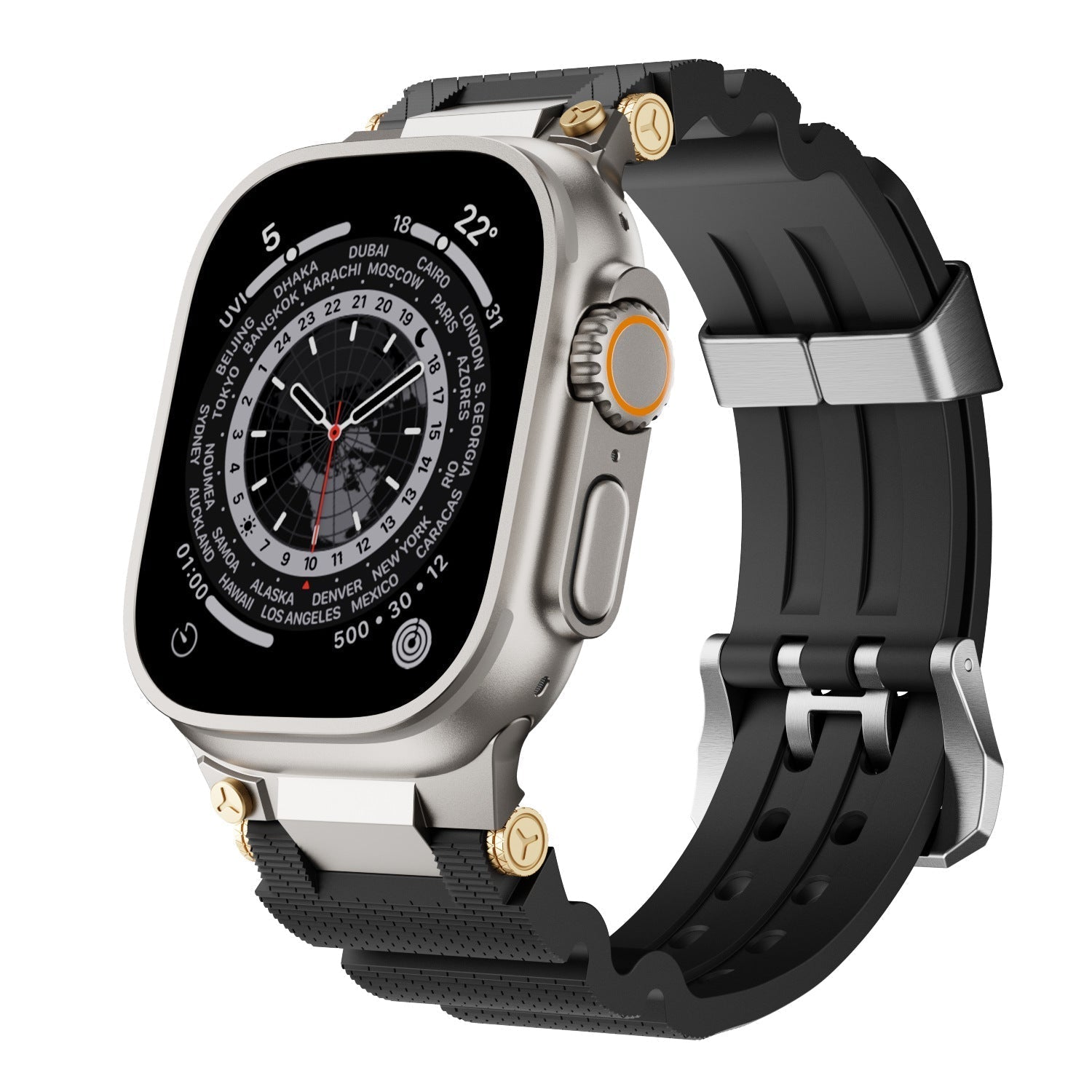 Premium Soft Apple Watch Silicone Strap - Luxicro