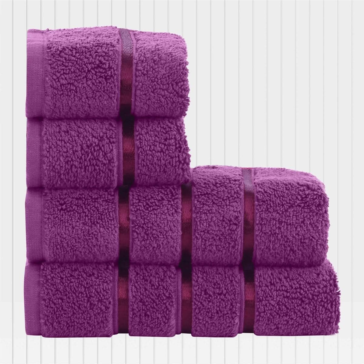 Plush Cotton Hand Towels Set
