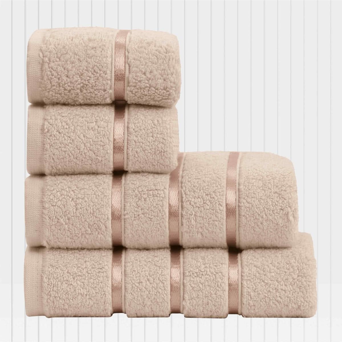 Plush Cotton Hand Towels Set