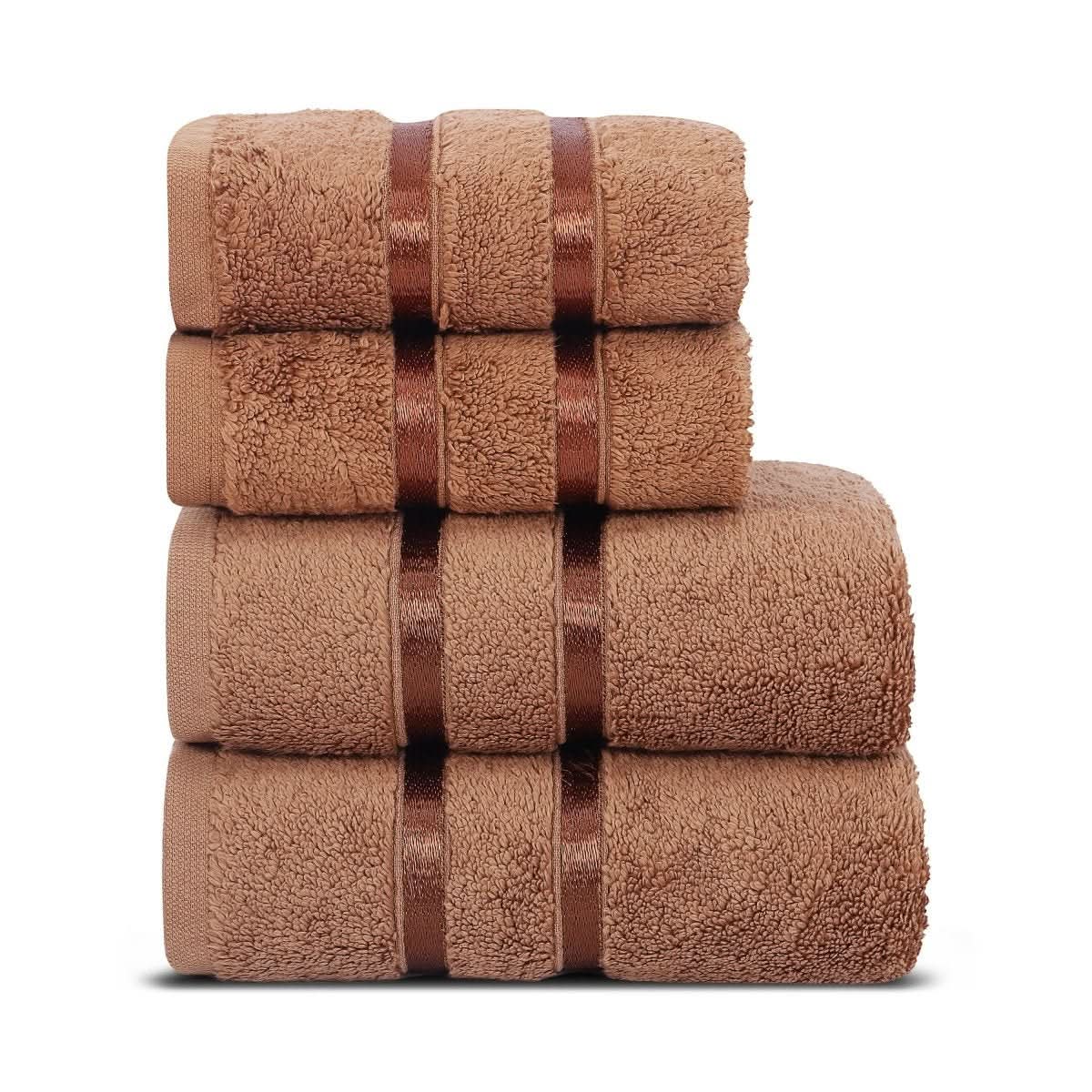 Plush Cotton Hand Towels Set