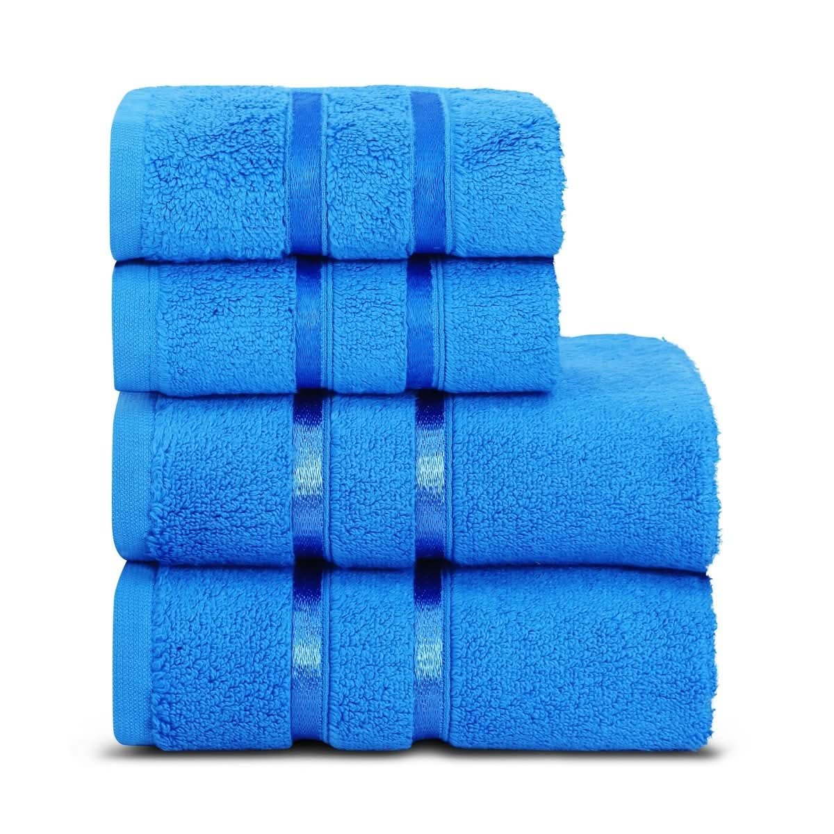 Plush Cotton Hand Towels Set