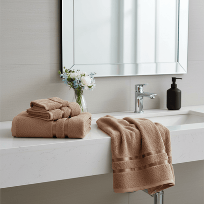 Plush Cotton Hand Towels Set