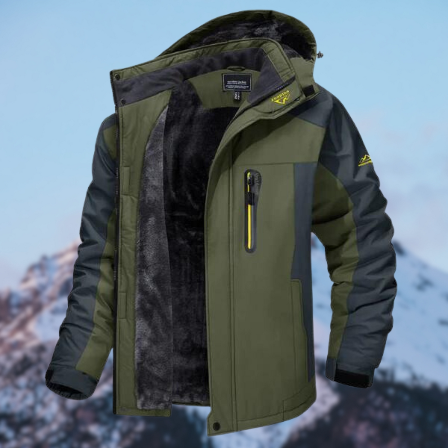 Warm Insulated Men's Waterproof Parka Jacket - Luxicro