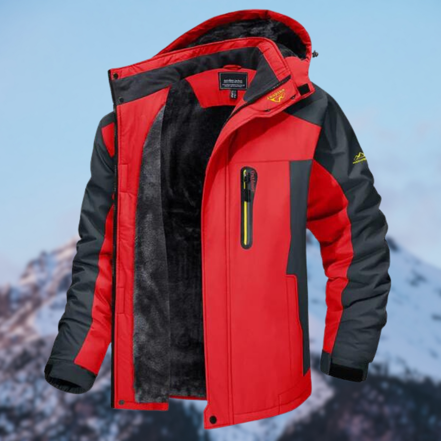 Warm Insulated Men's Waterproof Parka Jacket