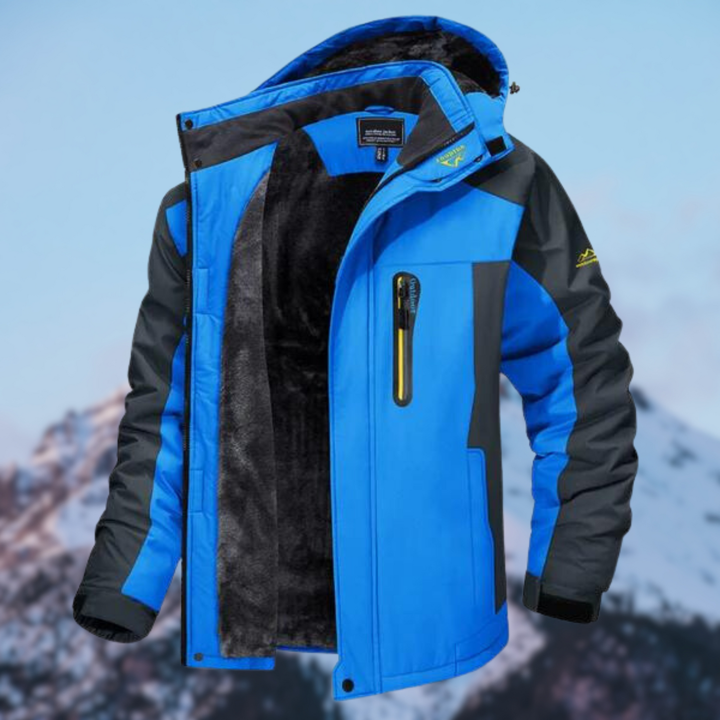 Warm Insulated Men's Waterproof Parka Jacket