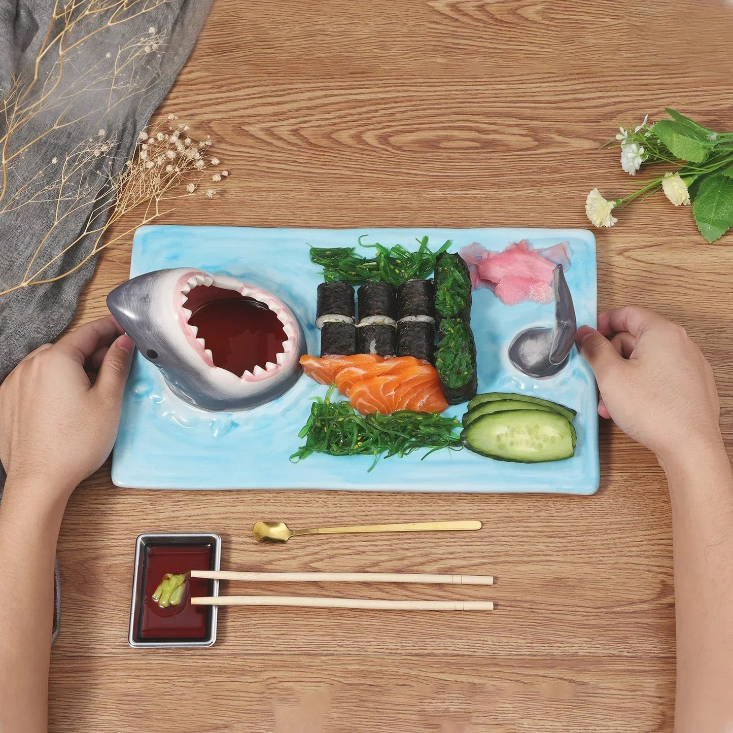 Fun Ocean Shark Food Platter