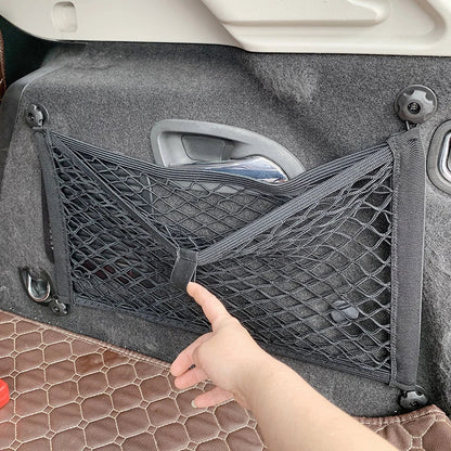Flexible Car Storage Net Pocket Organizer